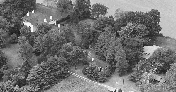 Vintage Aerial photo from 1991 in Caroline County, VA