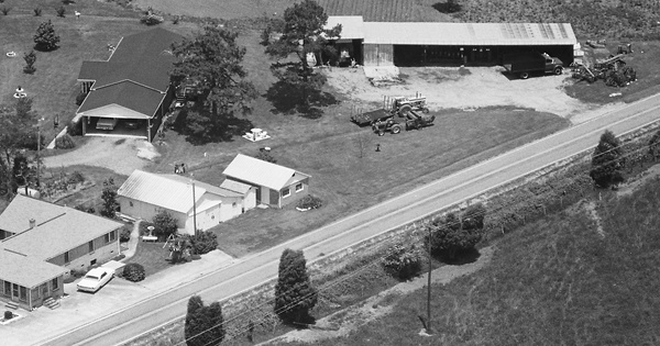 Vintage Aerial photo from -1986 in Catawba County, NC