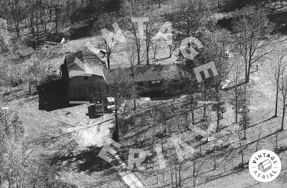Vintage Aerial Alabama Jackson County 1983 36BJA16