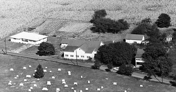 Vintage Aerial photo from 1964 in Cumberland County, PA
