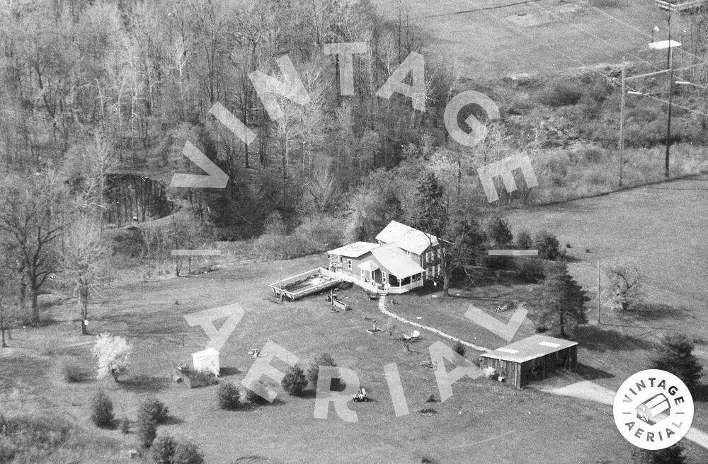 Vintage Aerial Pennsylvania Venango County 1995 1QVE21