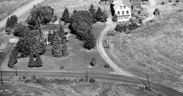 Vintage Aerial photo from 1969 in Clarion County, PA