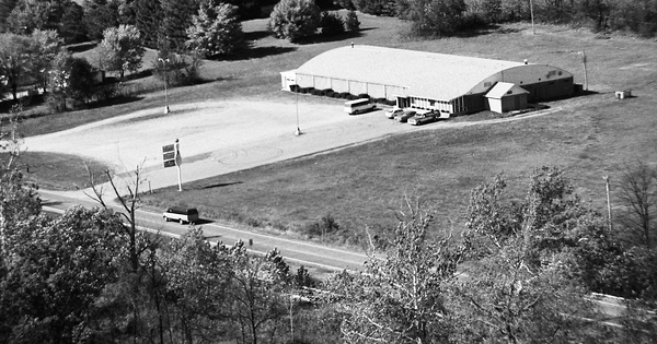 Vintage Aerial photo from 1982 in Fountain County, IN