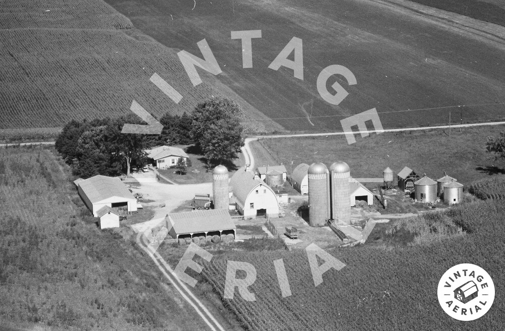 Vintage Aerial Wisconsin Trempealeau County 1979 54ITR32