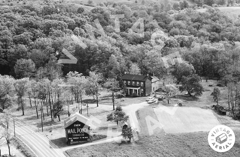 Vintage Aerial Pennsylvania Beaver County 1966 29DBE38
