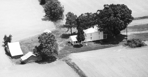 Vintage Aerial photo from 1993 in Suffolk City, VA