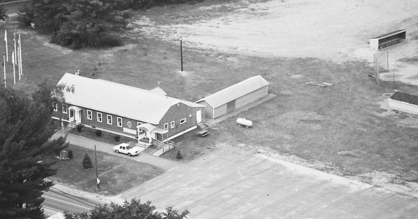 Vintage Aerial photo from 1995 in Oxford County, ME