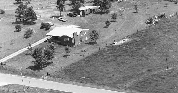 Vintage Aerial photo from 1984 in Henry County, GA