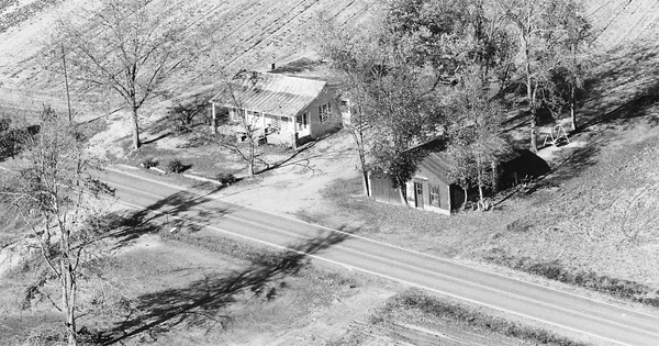 Vintage Aerial photo from 1987 in Wayne County, NC