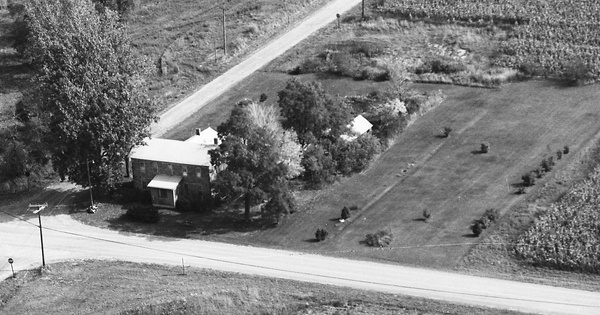 Vintage Aerial photo from 1982 in Orleans County, NY