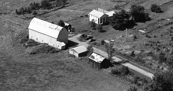 Vintage Aerial photo from 1982 in Oneida County, NY