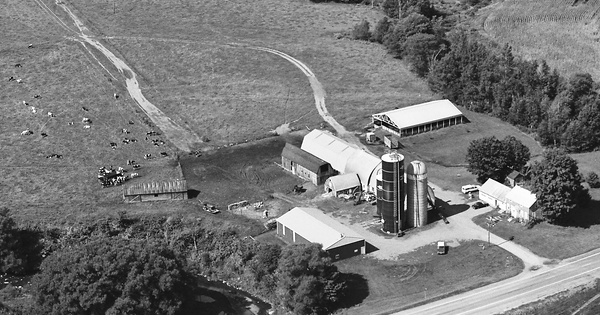 Vintage Aerial photo from 1982 in Oneida County, NY