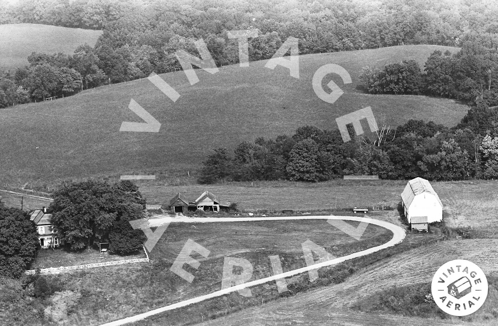 Vintage Aerial Ohio Ross County 1963 18DRO15