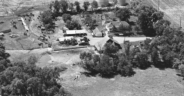 Vintage Aerial photo from 1982 in York County, NE