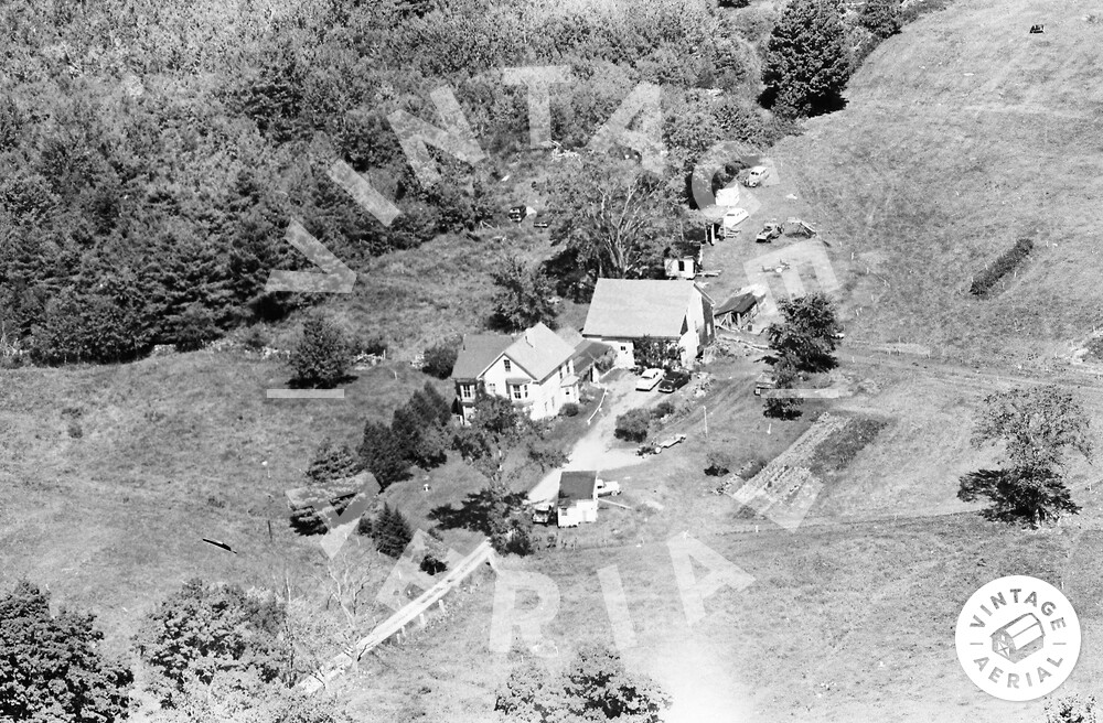 Vintage Aerial New Hampshire Strafford County 1963 21TST1