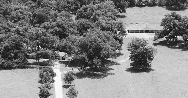 Vintage Aerial photo from 1985 in Fort Bend County, TX