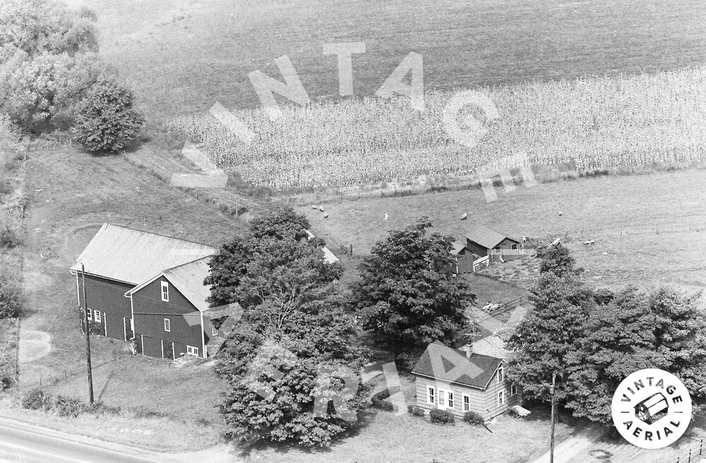 Vintage Aerial Ohio Portage County 1969 12MPO22