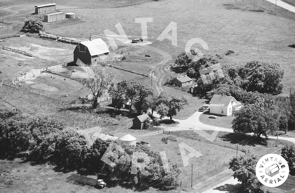 Vintage Aerial Minnesota Yellow Medicine County 1979 2FYE9