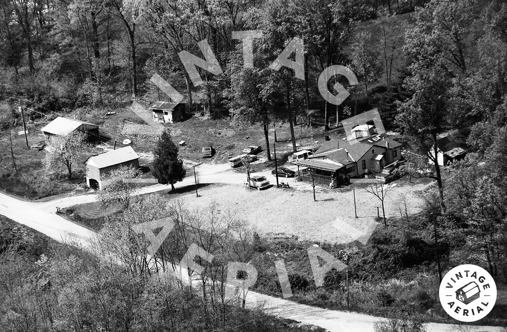 Vintage Aerial Ohio Vinton County 1993 11IVI11
