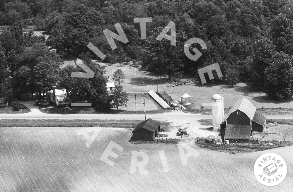 Vintage Aerial Ohio Morrow County 1973 26NMO21