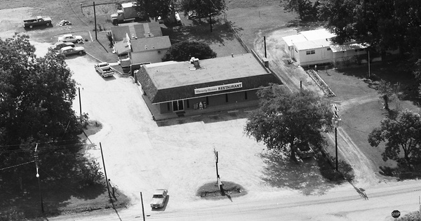 Vintage Aerial photo from 1985 in Walker County, TX