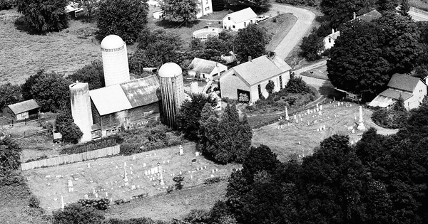 Vintage Aerial photo from 1989 in Montgomery County, NY
