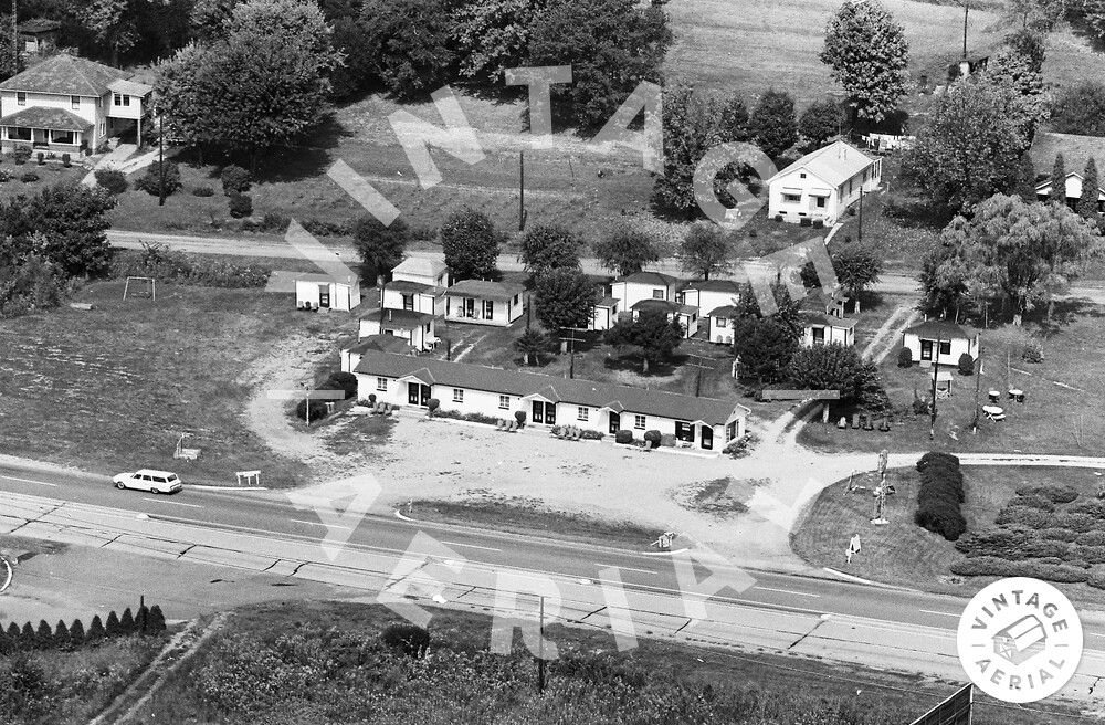 Vintage Aerial Ohio Guernsey County 1967 41CGU4