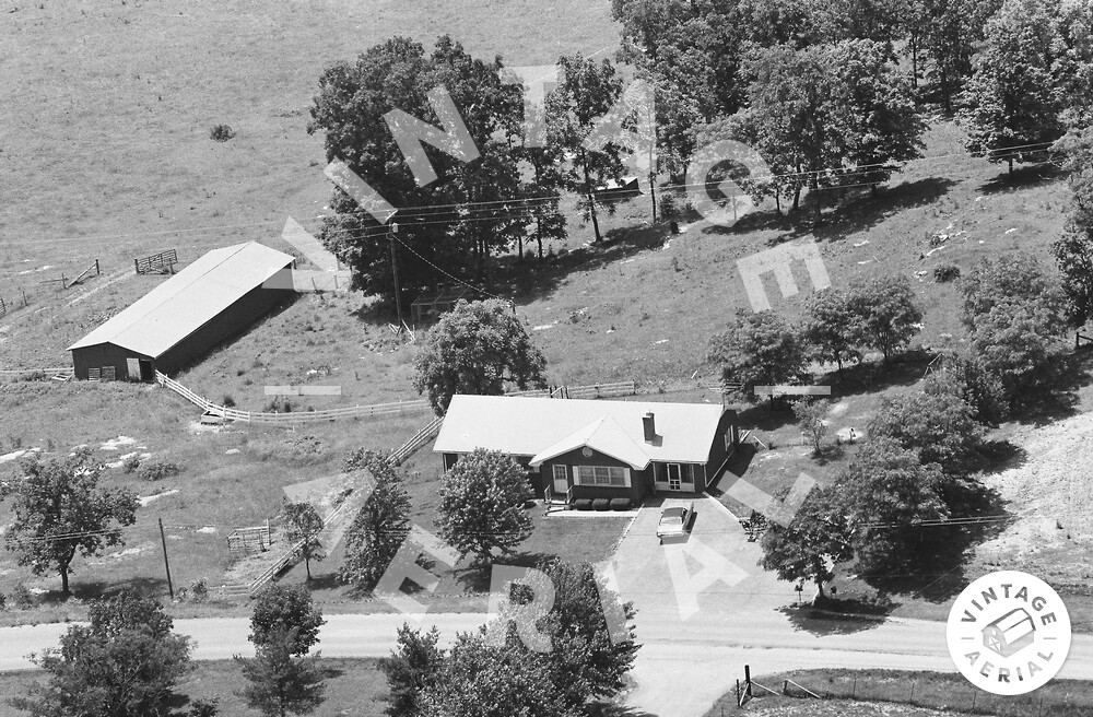 Vintage Aerial Kentucky Hardin County 1978 30MHA13