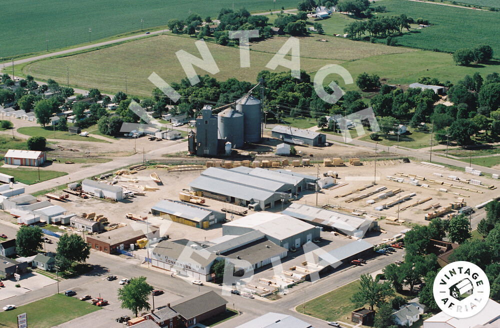Vintage Aerial Iowa Dickinson County 1998 18FDI7