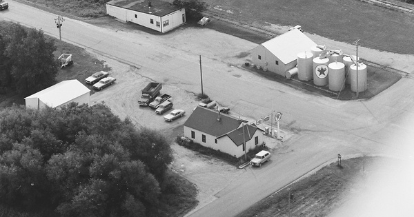 Vintage Aerial photo from 1980 in Freeborn County, MN