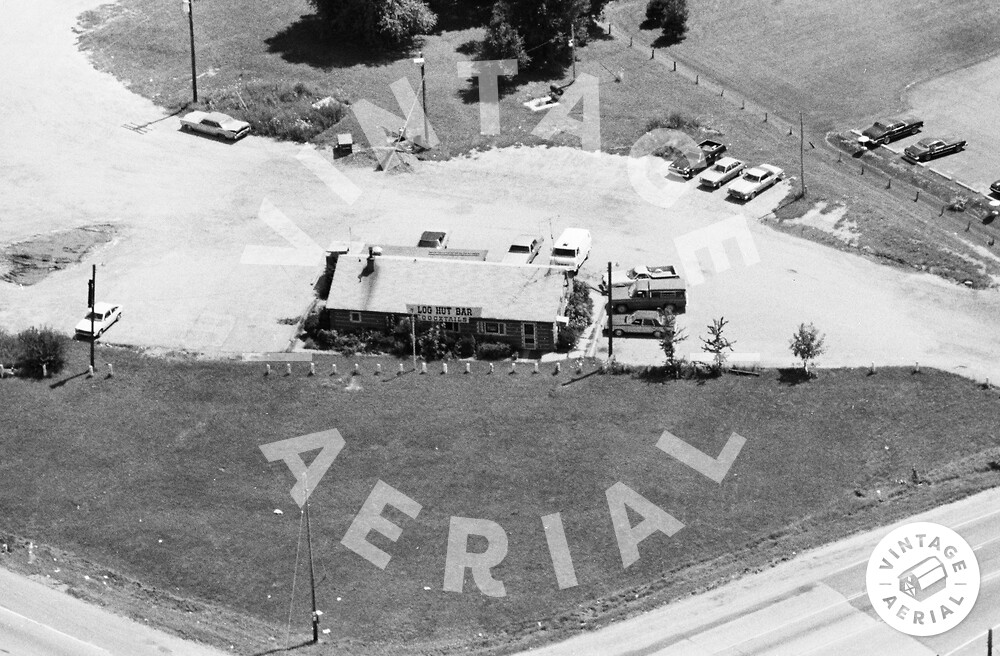 Vintage Aerial Michigan Shiawassee County 1982 137OSH33