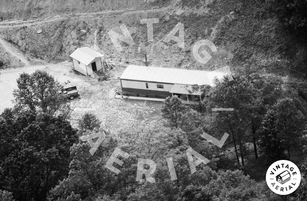 Vintage Aerial Kentucky Martin County 1984 27LMR31