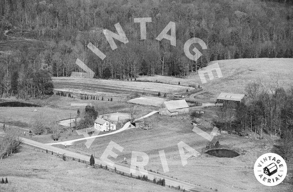 Vintage Aerial Kentucky Metcalfe County 1978 4MME5