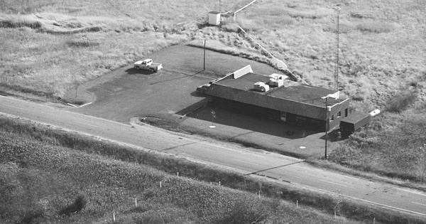 Vintage Aerial photo from 1982 in Iosco County, MI
