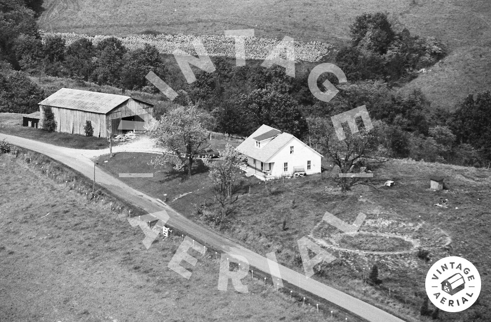 Vintage Aerial Kentucky Bracken County 1981 38IBR37