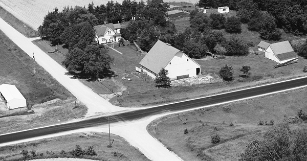 Vintage Aerial photo from 1982 in Tama County, IA