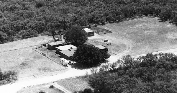Vintage Aerial photo from 1993 in Howard County, TX