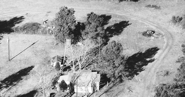 Vintage Aerial photo from 1988 in Montgomery County, TX