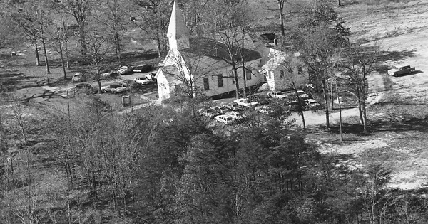Vintage Aerial photo from 1982 in Westmoreland County, VA