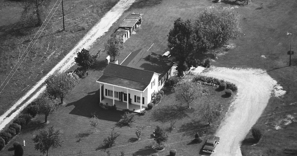 Vintage Aerial photo from 1991 in Catawba County, NC