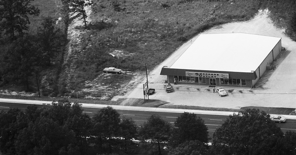 Vintage Aerial photo from 1986 in Coffee County, TN