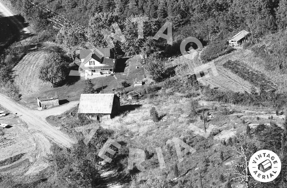 Vintage Aerial Virginia Washington County 1987 132VWS1