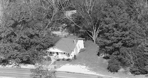 Vintage Aerial photo from -1986 in Jones County, MS