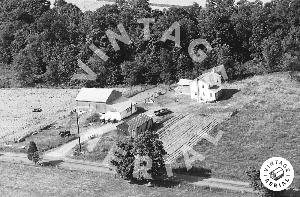 Vintage Aerial Pennsylvania Snyder County 1991 25JSN15