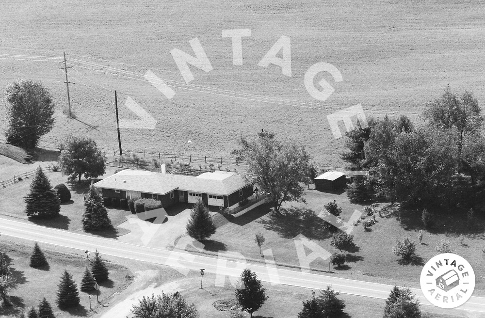 Vintage Aerial Pennsylvania Tioga County 1984 18TTI21