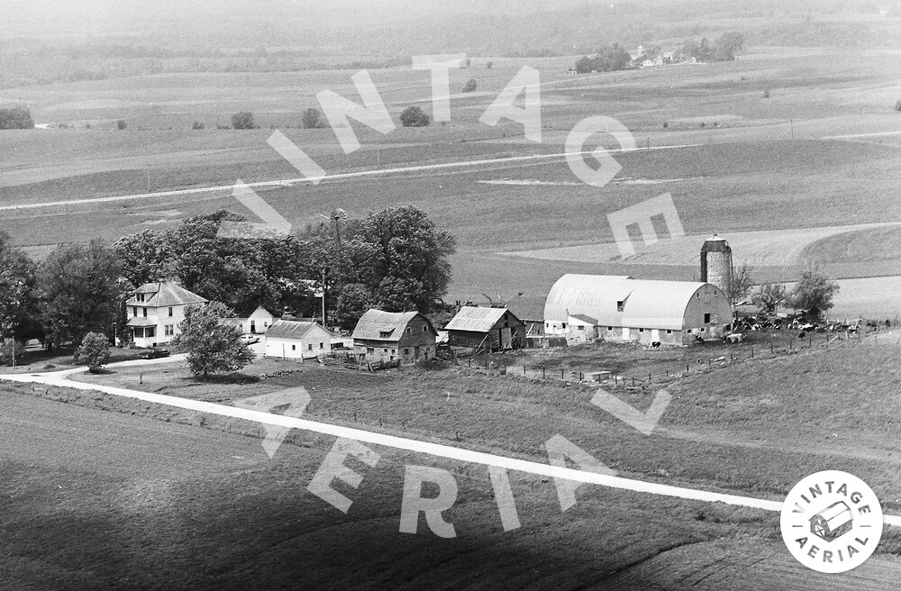 Vintage Aerial Minnesota Wabasha County 1974 22IWA27