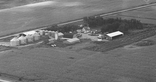 Vintage Aerial photo from 1981 in Swift County, MN