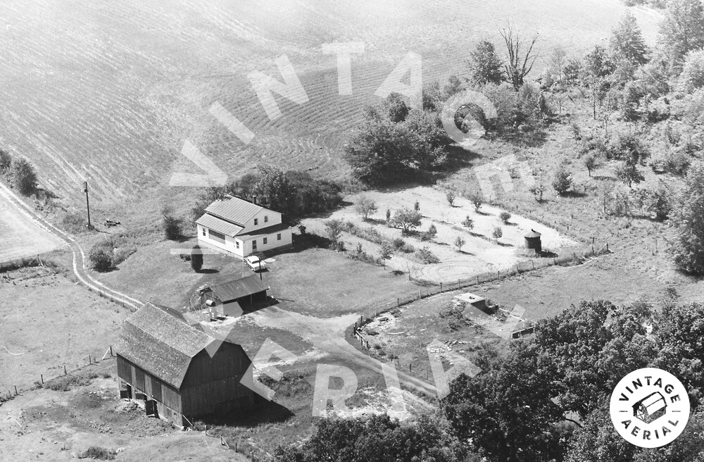 Vintage Aerial Ohio Richland County 1963 6DRI2