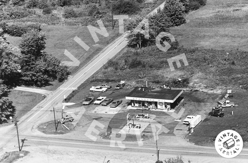 Vintage Aerial Ohio Geauga County 1970 61JGE12