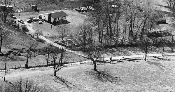Vintage Aerial photo from 1991 in Mason County, WV